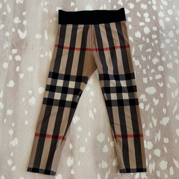 Burberry Girls Gina Print Leggings - 4T - Picture 1 of 11